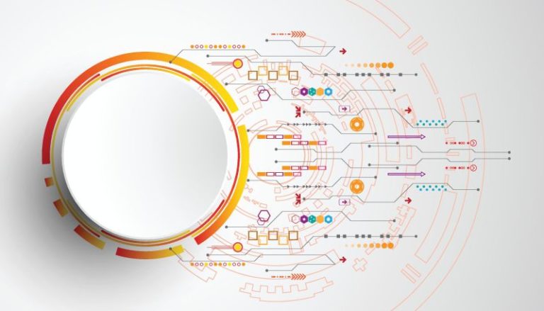 Digital interface symbolizing the integration of custodian banks and wealth management with fintech innovations.