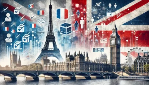 Finanzberaterin, die ihre Kunden durch Vermögensverwaltungsstrategien inmitten politischer Veränderungen führt.