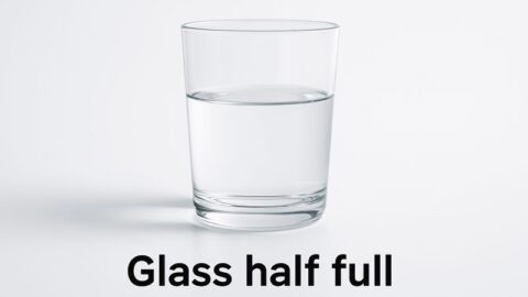 Das halbvolle Glas symbolisiert die optimistische Einstellung der Asiaten auf der AIWM Singapur im Vergleich zu den vorsichtigen Aussichten der Europäer in der Vermögensverwaltung