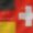 Logos von untergegangenen oder fusionierten deutschen und schweizerischen Banken, überlagert von einem Hintergrund, der die deutsche und die schweizerische Flagge kombiniert. Vertrauen schwindet