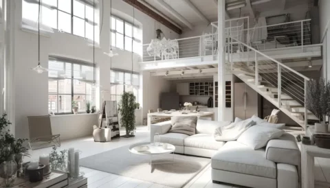 Das offene Loft symbolisiert die offene Architektur der Schweizer Vermögensverwaltung mit Transparenz, Flexibilität und Wahlmöglichkeiten für den Kunden.