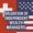 Swiss and US flags with valuation text highlighting difference in independent wealth manager business models