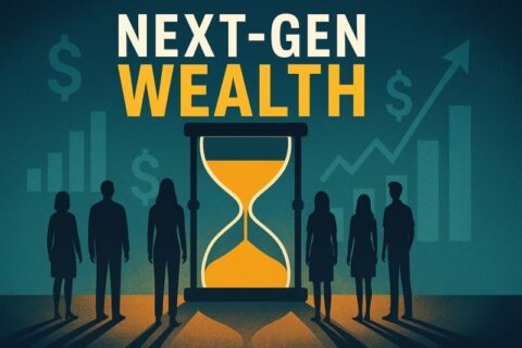 Next-Gen Wealth strategy concept – young investors shaping sustainable financial growth and future prosperity.