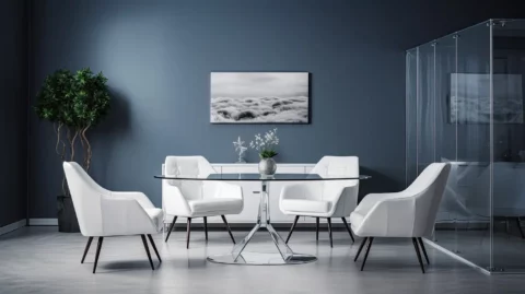 Unabhängige Vermögensverwaltung Schweiz 2026 - Schweizer Finanzexperten analysieren Trends und Portfolios in einem modernen Büro in Zürich.